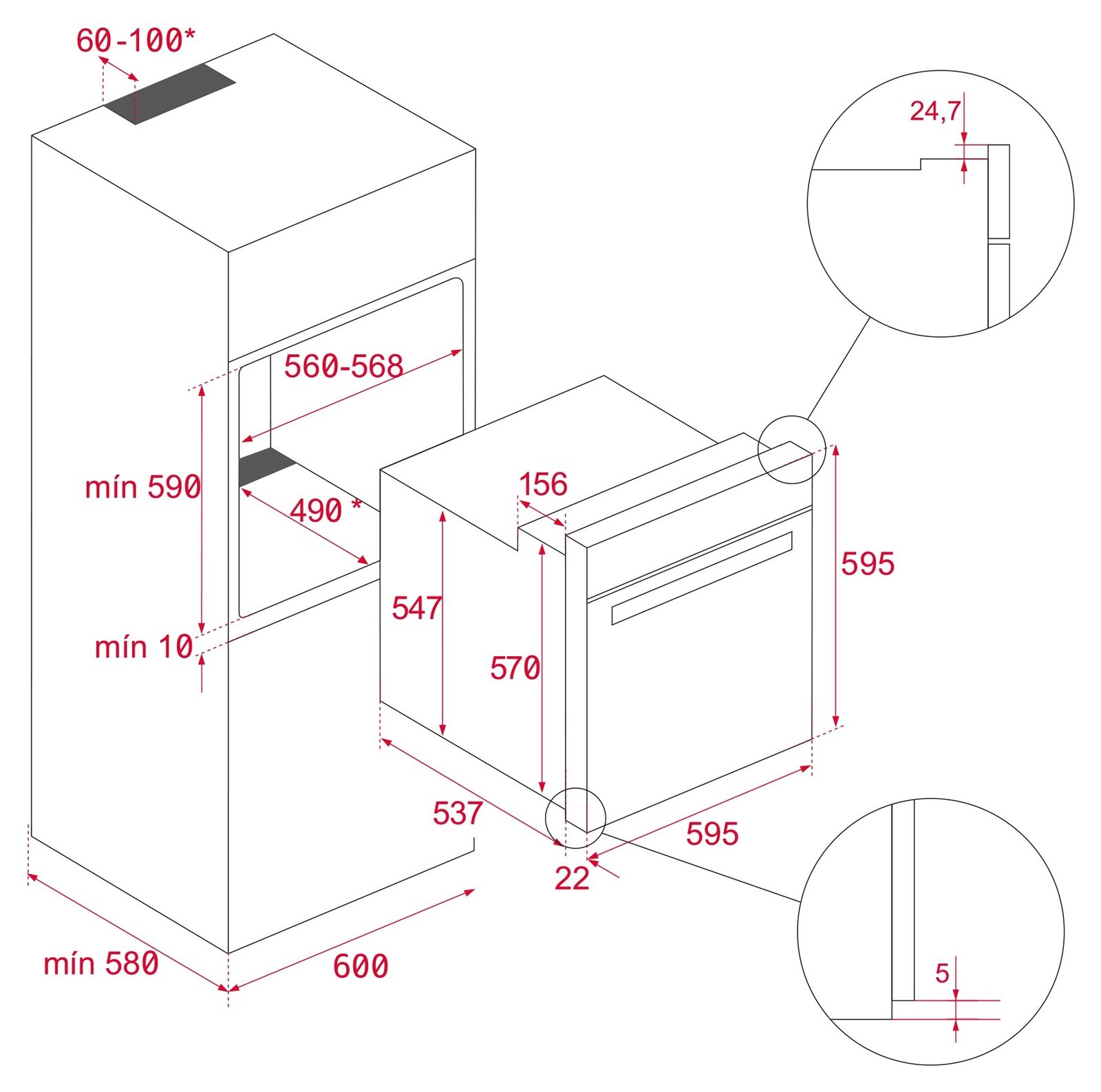 Духовой шкаф электрический Teka Neo HSB 6350 SS